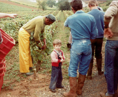 Le père et le fils en 1984